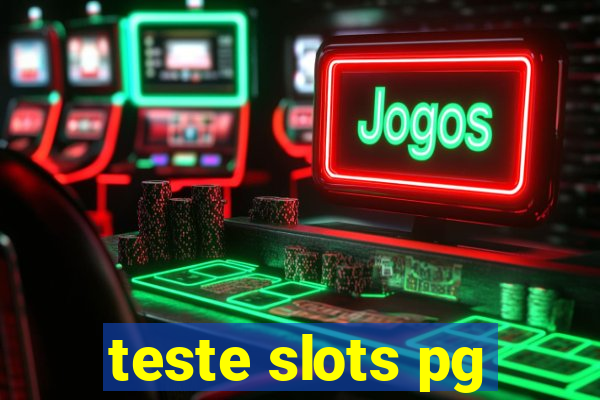 teste slots pg